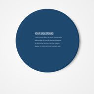 Vector infographics circles template design N2