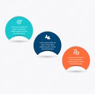 Vector colorful info graphics for your business presentations N213