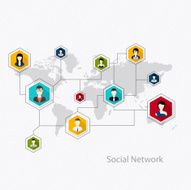 Vector colorful info graphics for your business presentations N214