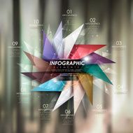 modern infographic template design N8