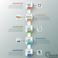 Modern infographics options banner N451