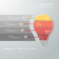 Abstract template with icons set for business design reports s N10