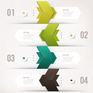 Modern infographics element N48