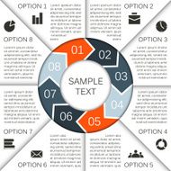Modern vector template for your business project N161