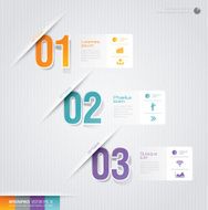 Infographics vector design template N221