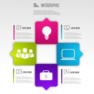 Business infographic design N206