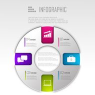 Business infographic design N214