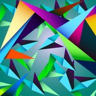 vector geometric background N9