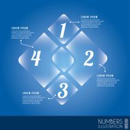 blue infographics N3