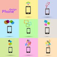 Set of phones