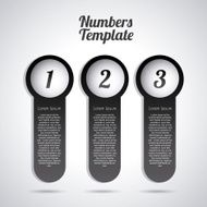 numbers template