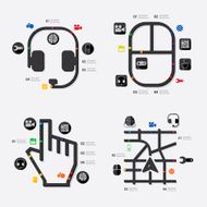 technology infographic N38