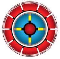Circle with icons
