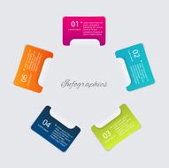 Infographics elements in modern flat business style Can be used N3