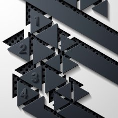 modern infographic realistic design elements N48