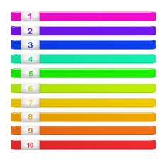 Vector design 10 steps concept