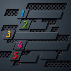 modern infographic realistic design elements N50
