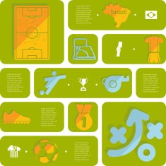 football soccer infographic N41