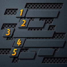 modern infographic realistic design elements N54