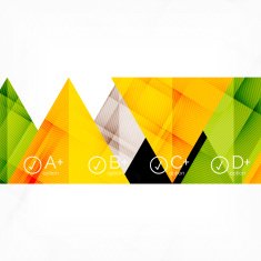 Hi-tech geometric futuristic business background N7