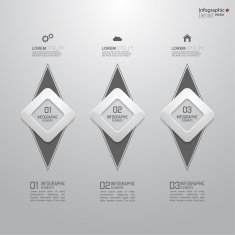 Comparative chart with templates for presentation N33
