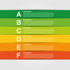 Colorful infographic Design element