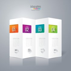 Infographics vector design template N198