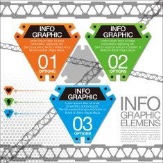 Abstract infographics N155