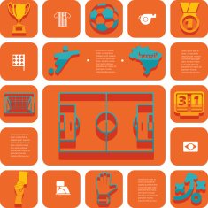 football soccer infographic N69