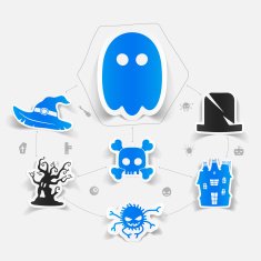 Halloween sticker concept N40