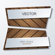 Vector moder banners element design N11