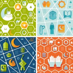 flat infographic Ramadan Kareem N21