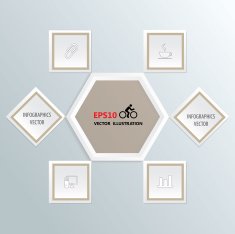 Infographic business template N3