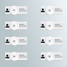 Infographic options template N9