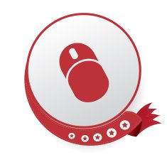 Mouse symbol vector