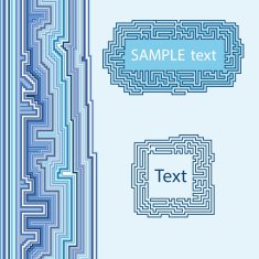 Infographics futuristic vector background N15