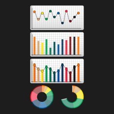 stacked-column-pie-graph