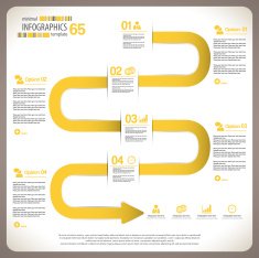 Minimal infographic template N29