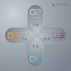 Infographics vector design template N204