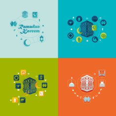 flat infographic Ramadan Kareem N37