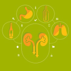 Medical flat infographic N57