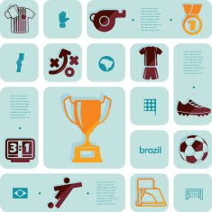 football soccer infographic N107