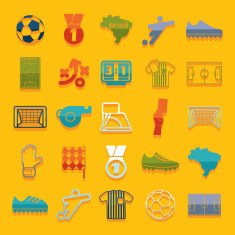 football soccer infographic N111