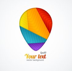 Modern banner Design template for text