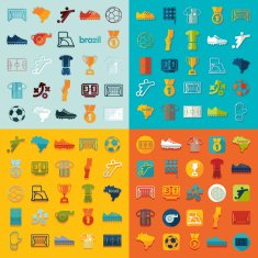 football soccer infographic N134