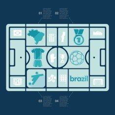 football soccer infographic N143