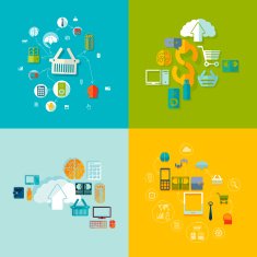 Set of business icons N49