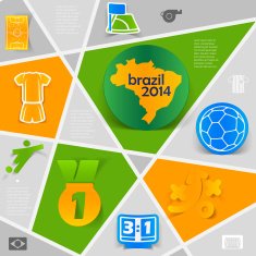 football soccer infographic N151