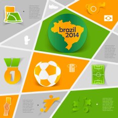football soccer infographic N155