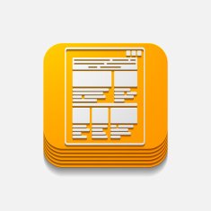 square button interface